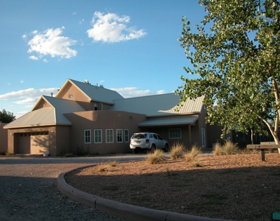 New Mexico Style Pitched Metal Roof Development